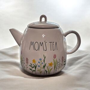 Rae Dunn Mom's Floral Ceramic Tea Kettle